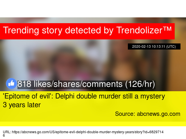 X27 Epitome Of Evil X27 Delphi Double Murder Still A Mystery